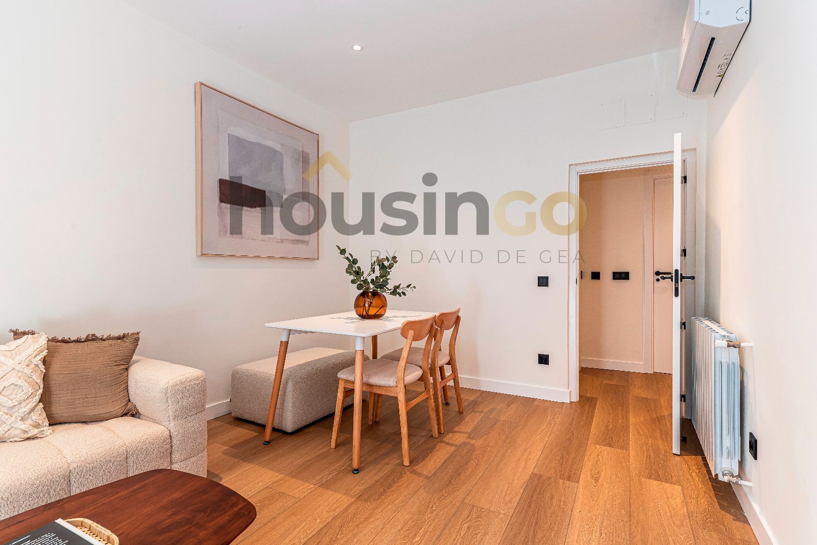 Vista exterior de Piso en venta en  Madrid Capital con Aire acondicionado, Calefacción y Terraza