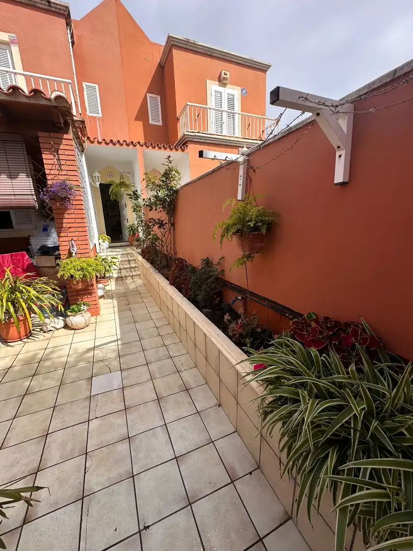 Terraza de Casa adosada en venta en Las Palmas de Gran Canaria con Aire acondicionado, Jardín privado y Terraza