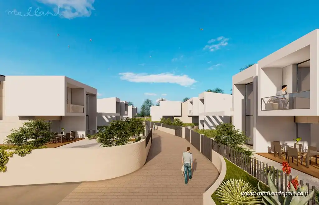 Vista exterior de Casa o chalet en venta en La Nucia con Aire acondicionado, Calefacción y Jardín privado