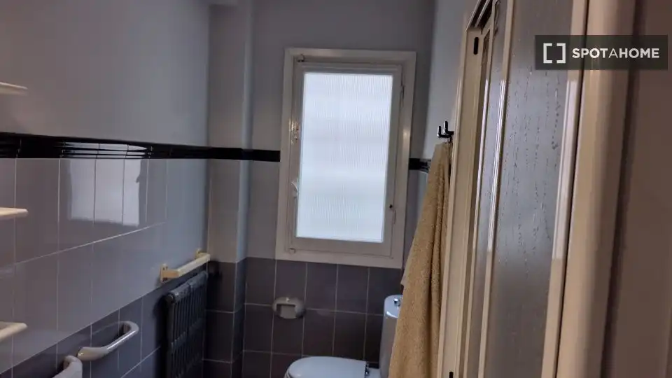 Bathroom of Apartments for share in Bilbao   with Air Conditioner, Terrace and Furnished