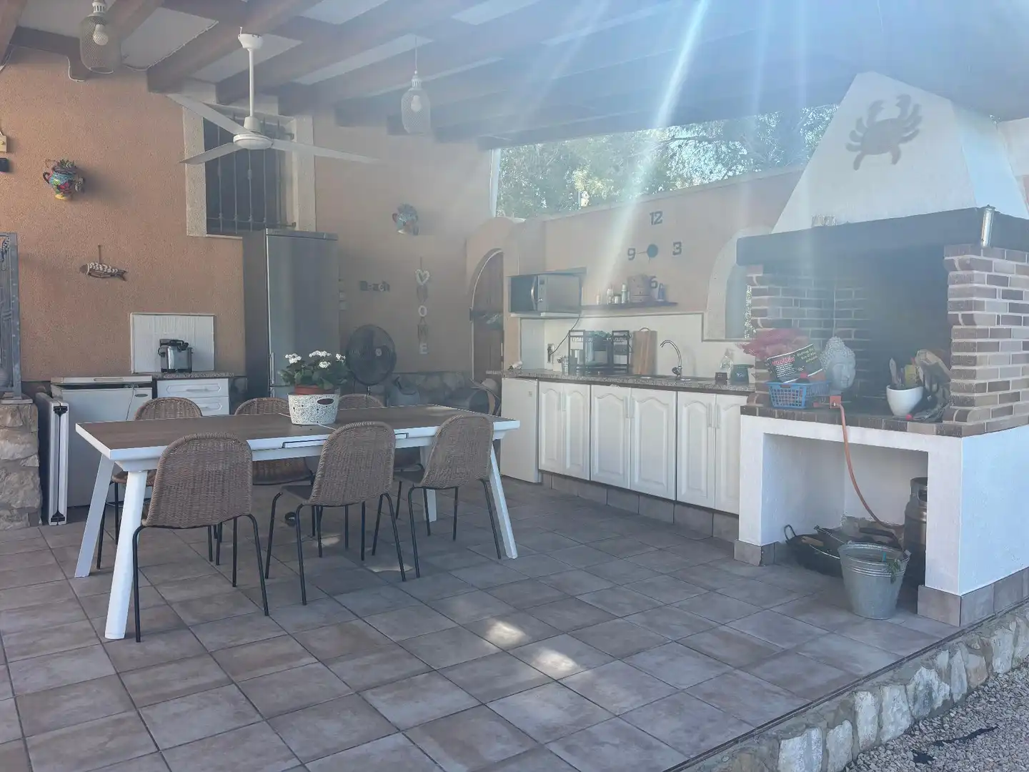 Cuina de Casa o xalet en venda en L'Ametlla de Mar  amb Jardí privat, Terrassa i Traster