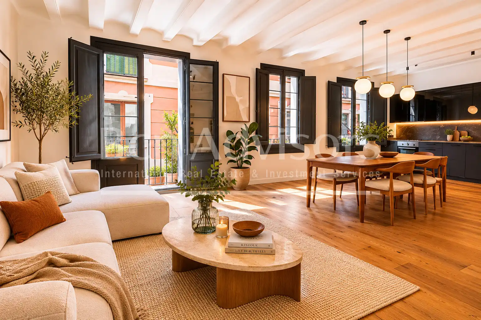Piso con terraza en venta en Carrer dels Mirallers