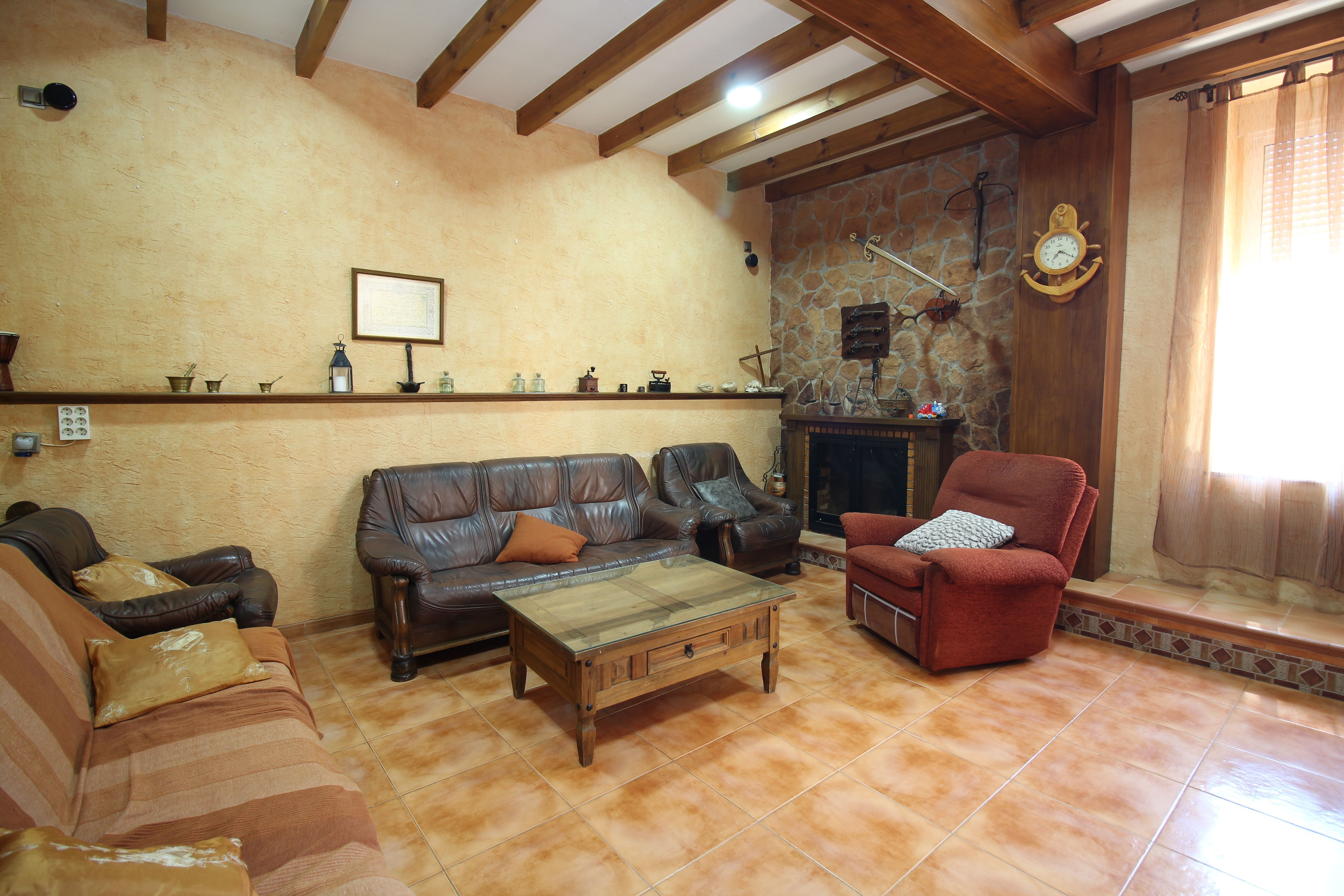 Living room of Country house for sale in Cartagena  with Air Conditioner, Private garden and Terrace
