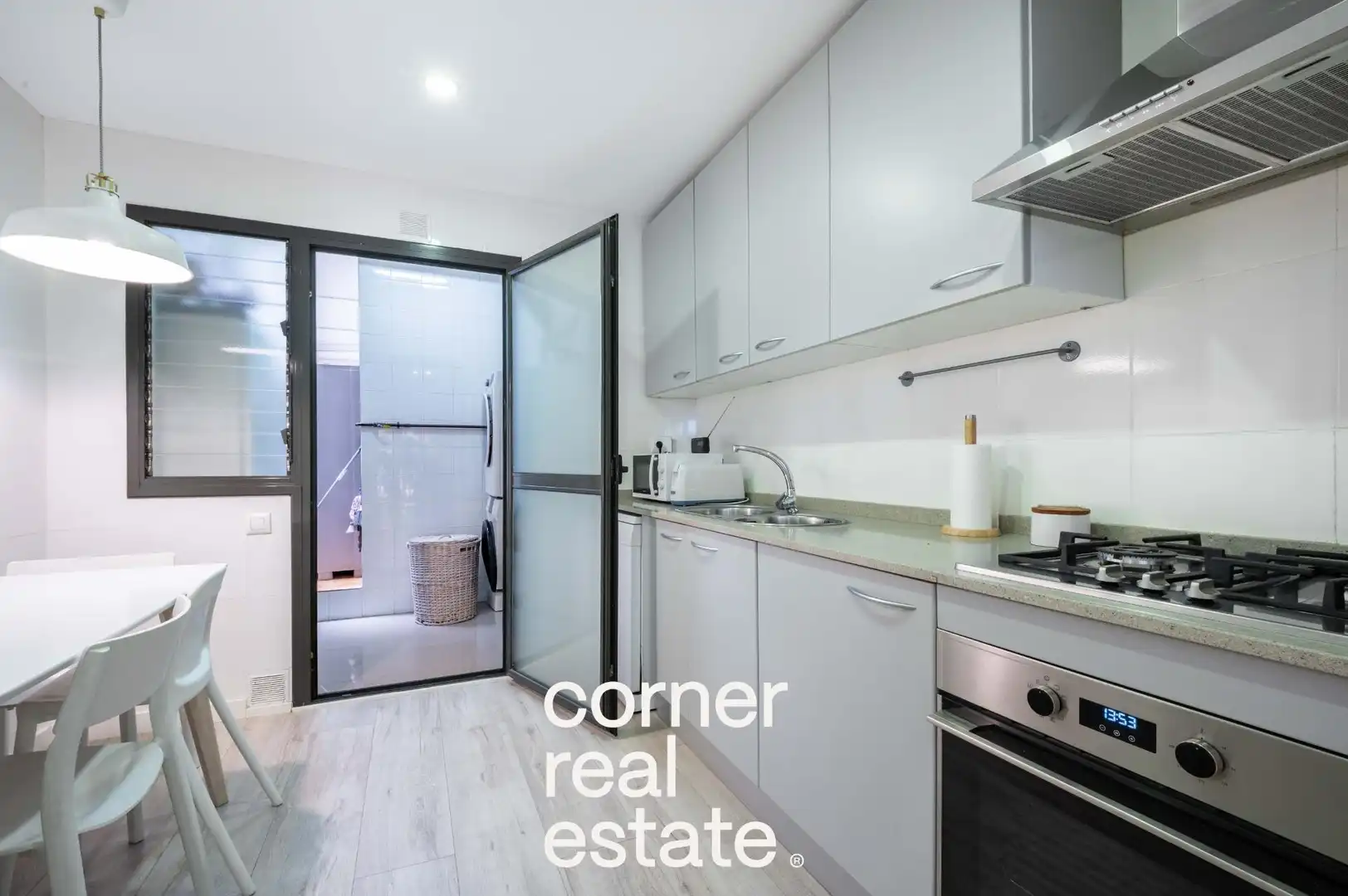 Exterior view of Ground floor for sale in Sant Cugat del Vallès  with Heating, Parquet flooring and Terrace