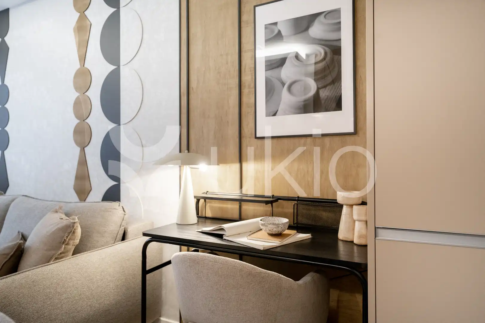 Habitación de Apartamento de alquiler en Madrid con Aire acondicionado, Calefacción y Amueblado