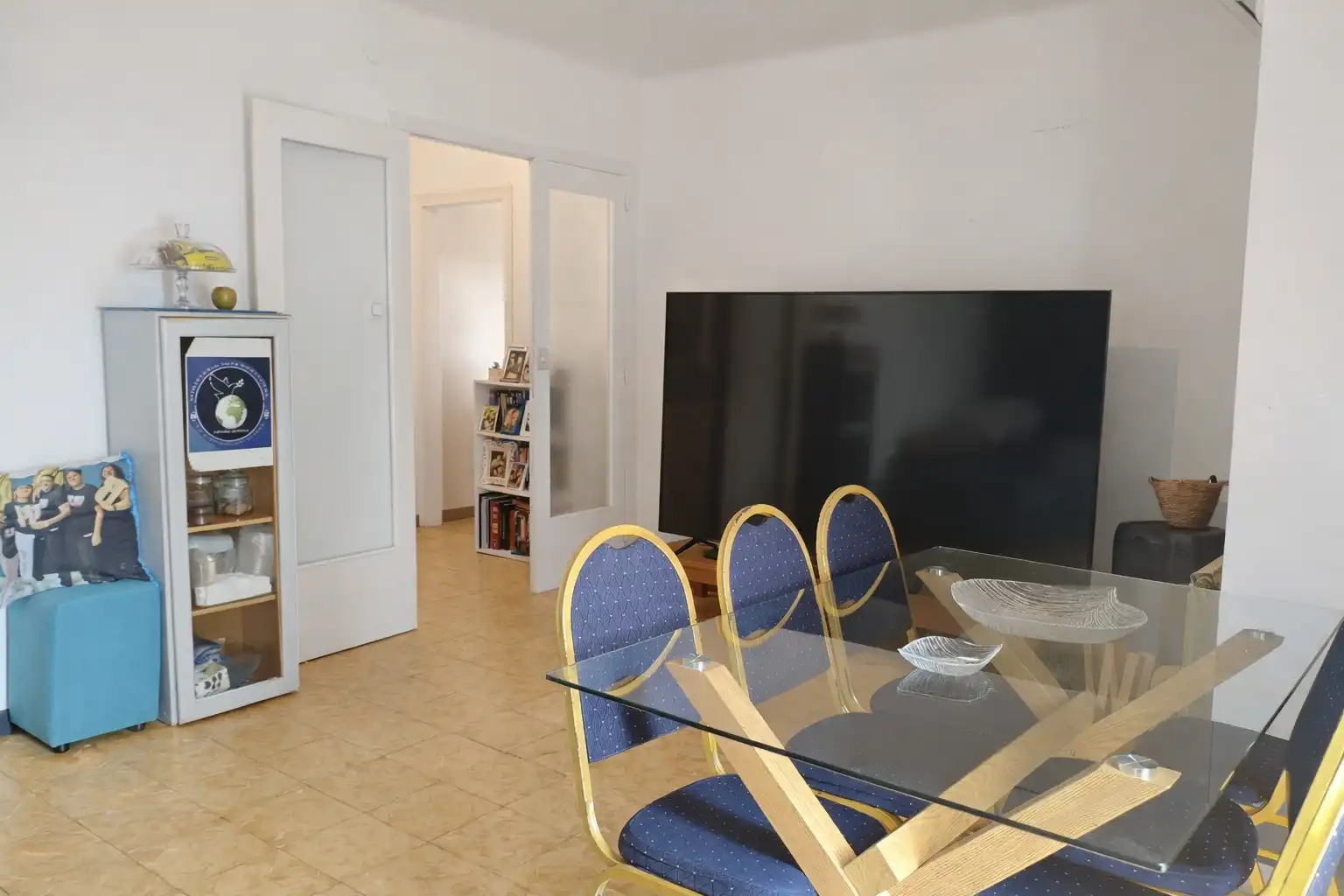 Sala d'estar de Pis en venda en Girona amb Calefacció i Balcó