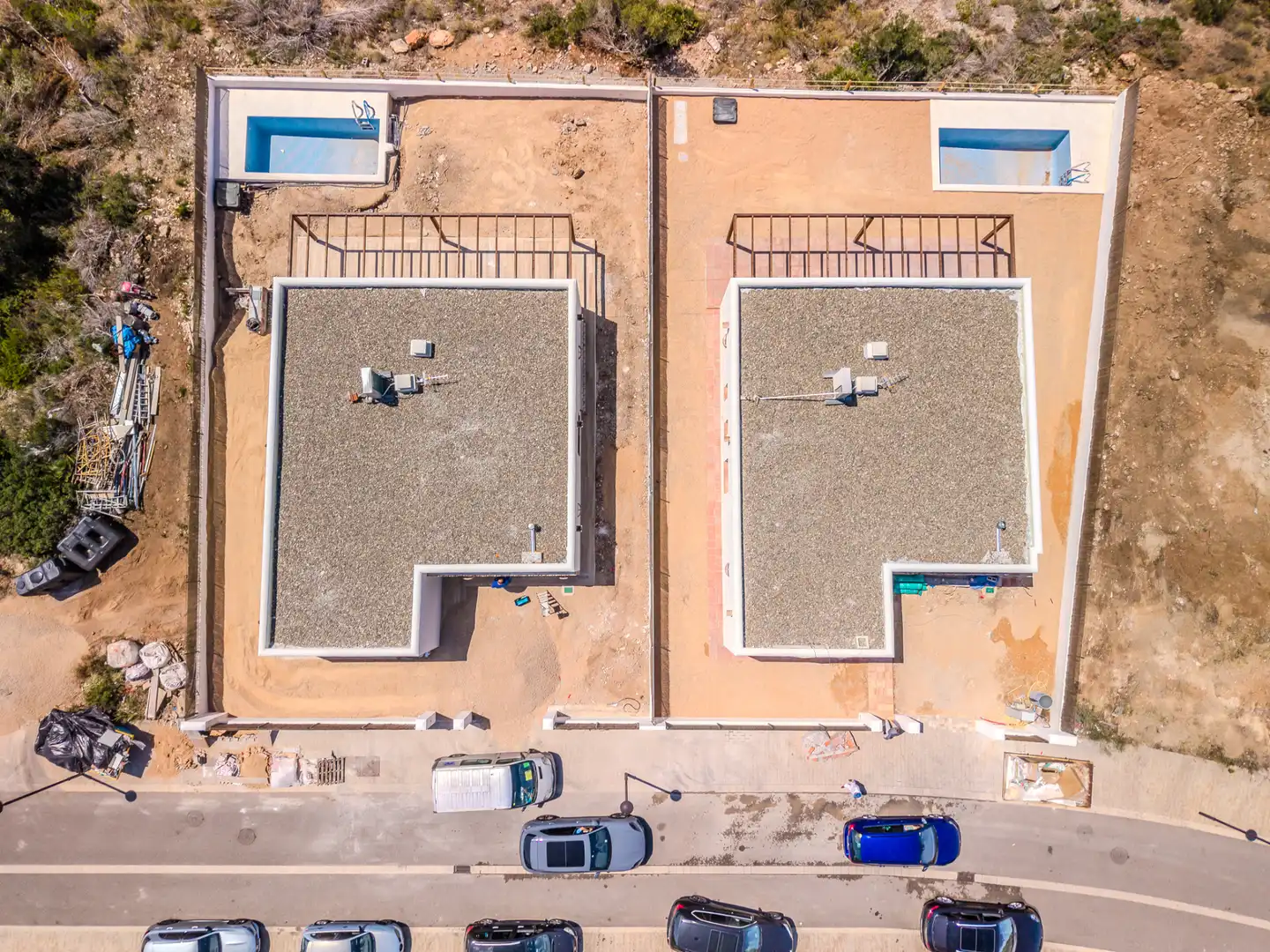 Schwimmbecken von Haus oder Chalet zum Verkauf in L'Ametlla de Mar  mit Klimaanlage, Heizung und Privatgarten