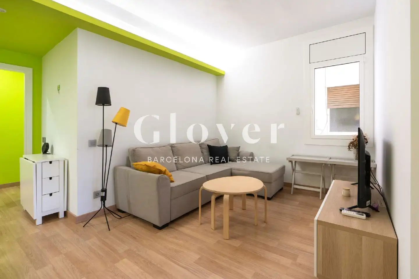 Sala de estar de Piso en venta en Barcelona con Aire acondicionado, Calefacción y Terraza