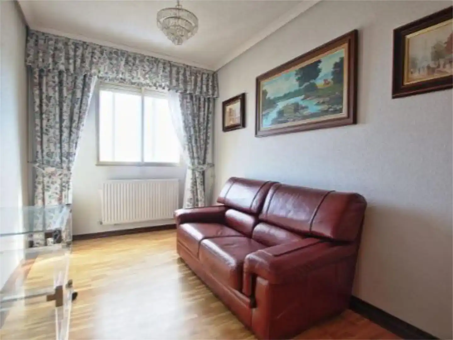 Sala de estar de Piso de alquiler en Madrid con Jardín privado, Parquet y Piscina