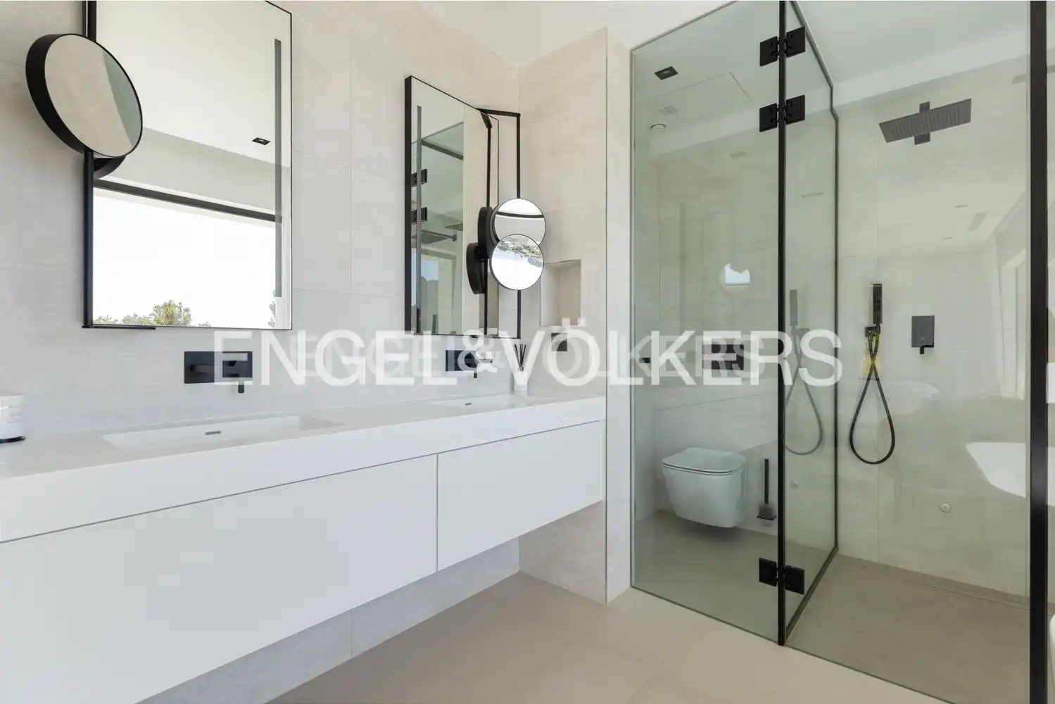 Bathroom of Houses for sale in Jávea / Xàbia  with Air Conditioner, Heating and Terrace