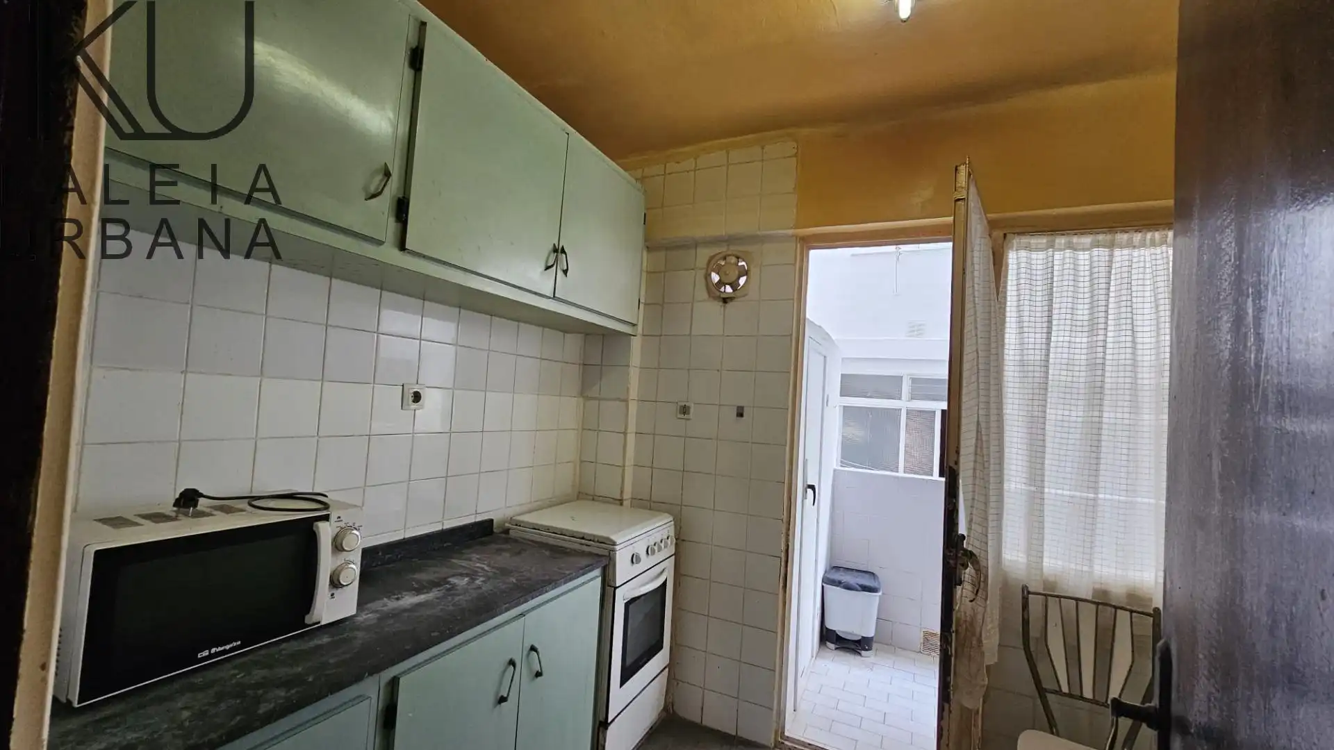 Cocina de Piso en venta en Alicante / Alacant con Balcón