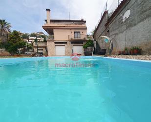 Swimming pool of House or chalet for sale in Olesa de Montserrat  with Air Conditioner, Heating and Private garden