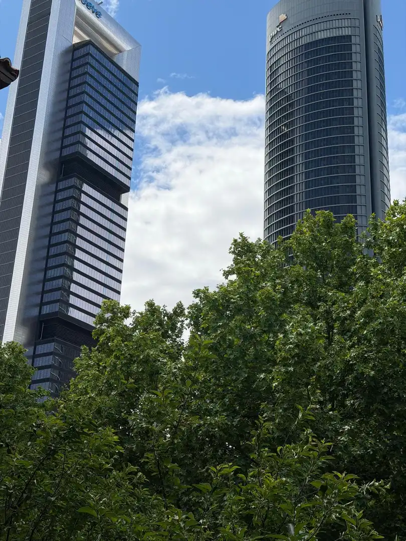 Vista exterior de Piso de alquiler en Madrid con Aire acondicionado y Calefacción