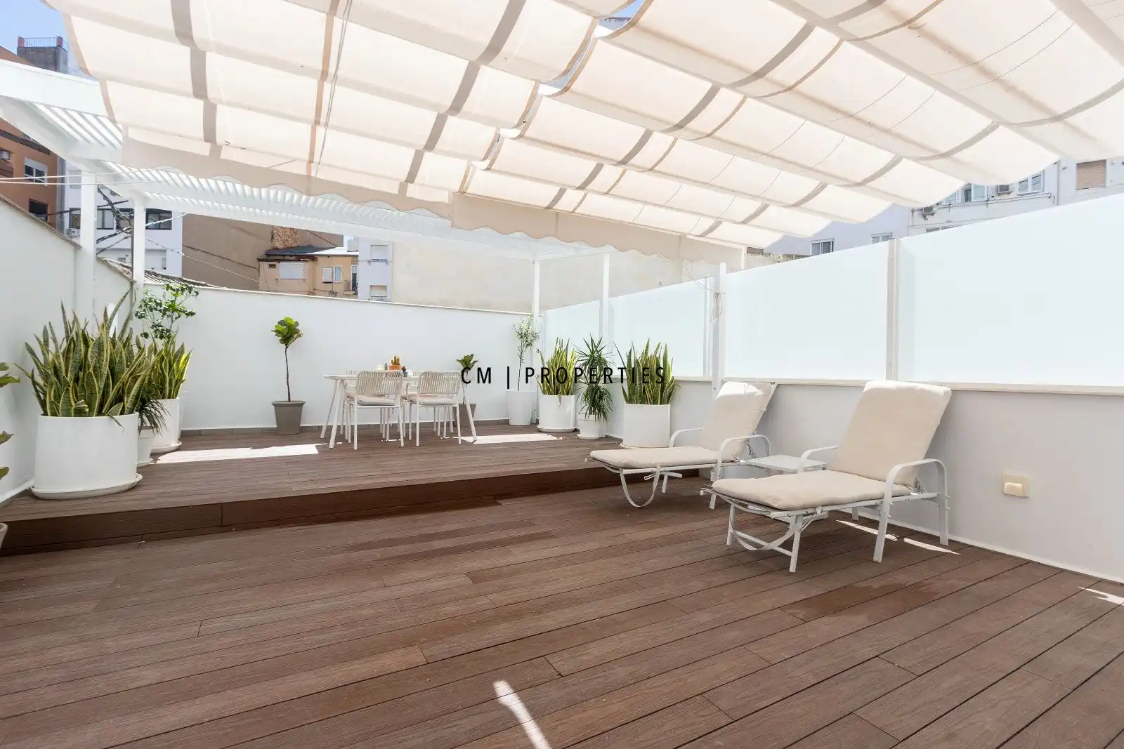 Terrassa de Pis de lloguer en Valencia amb Aire condicionat, Parquet i Terrassa