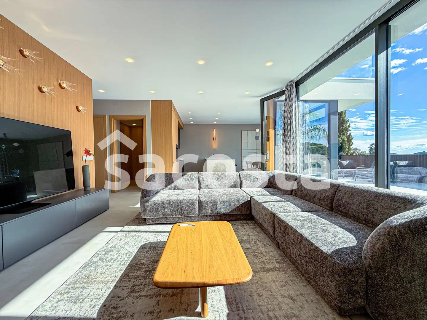 Sala de estar de Casa o chalet en venta en Lloret de Mar con Terraza