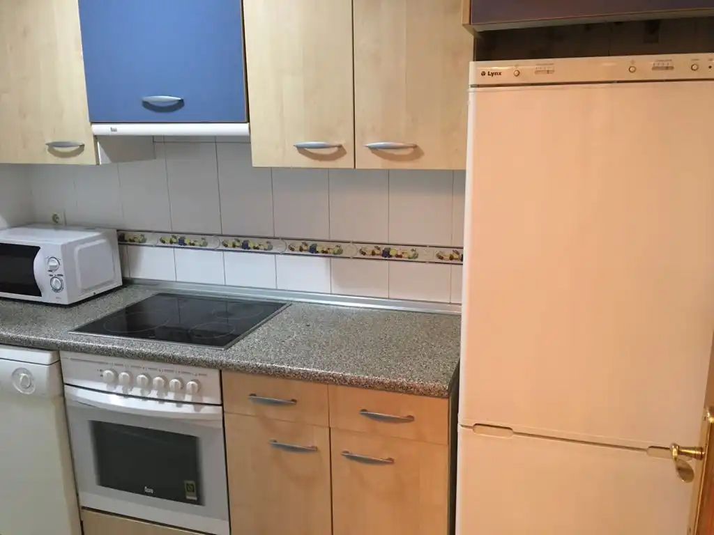 Kitchen of Flat for sale in Zaragoza  with Air Conditioner, Heating and Furnished