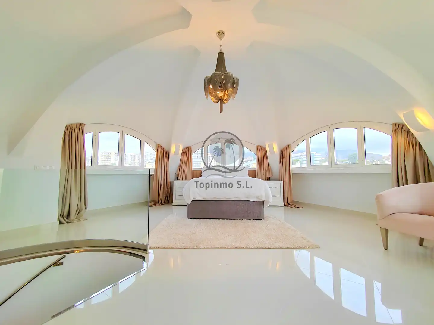 Bedroom of Duplexes for sale in Benalmádena  with Air Conditioner, Heating and Terrace