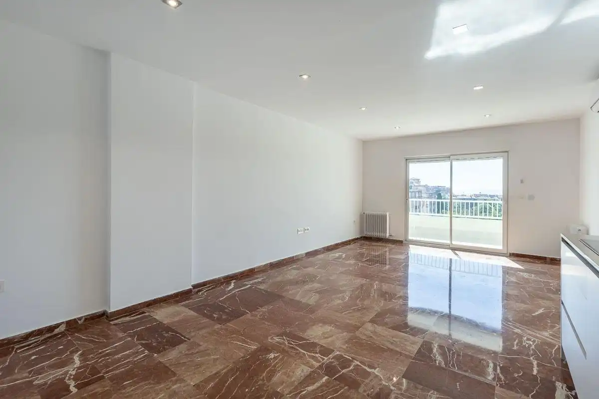 Living room of Flat for rent in Granada  with Air Conditioner, Heating and Terrace