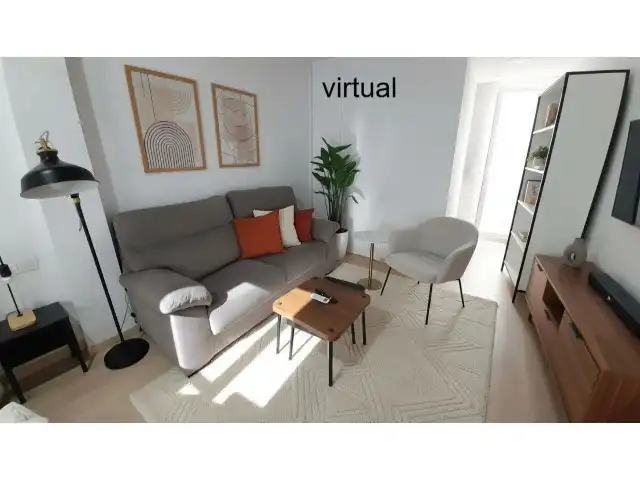 Sala d'estar de Pis en venda en Valencia amb Aire condicionat, Calefacció i Terrassa