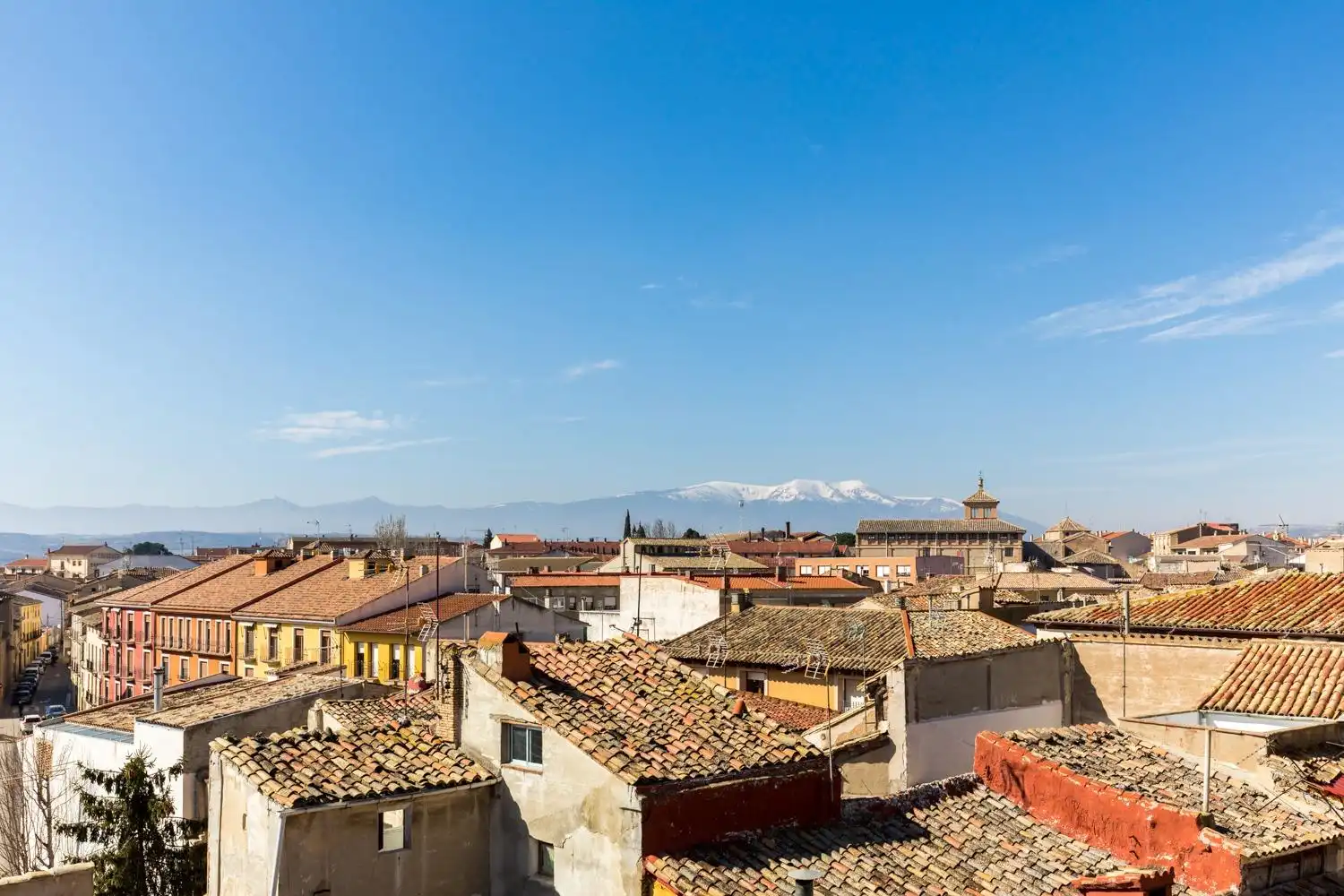 Vista exterior de Ático en venta en Borja con Calefacción, Parquet y Terraza