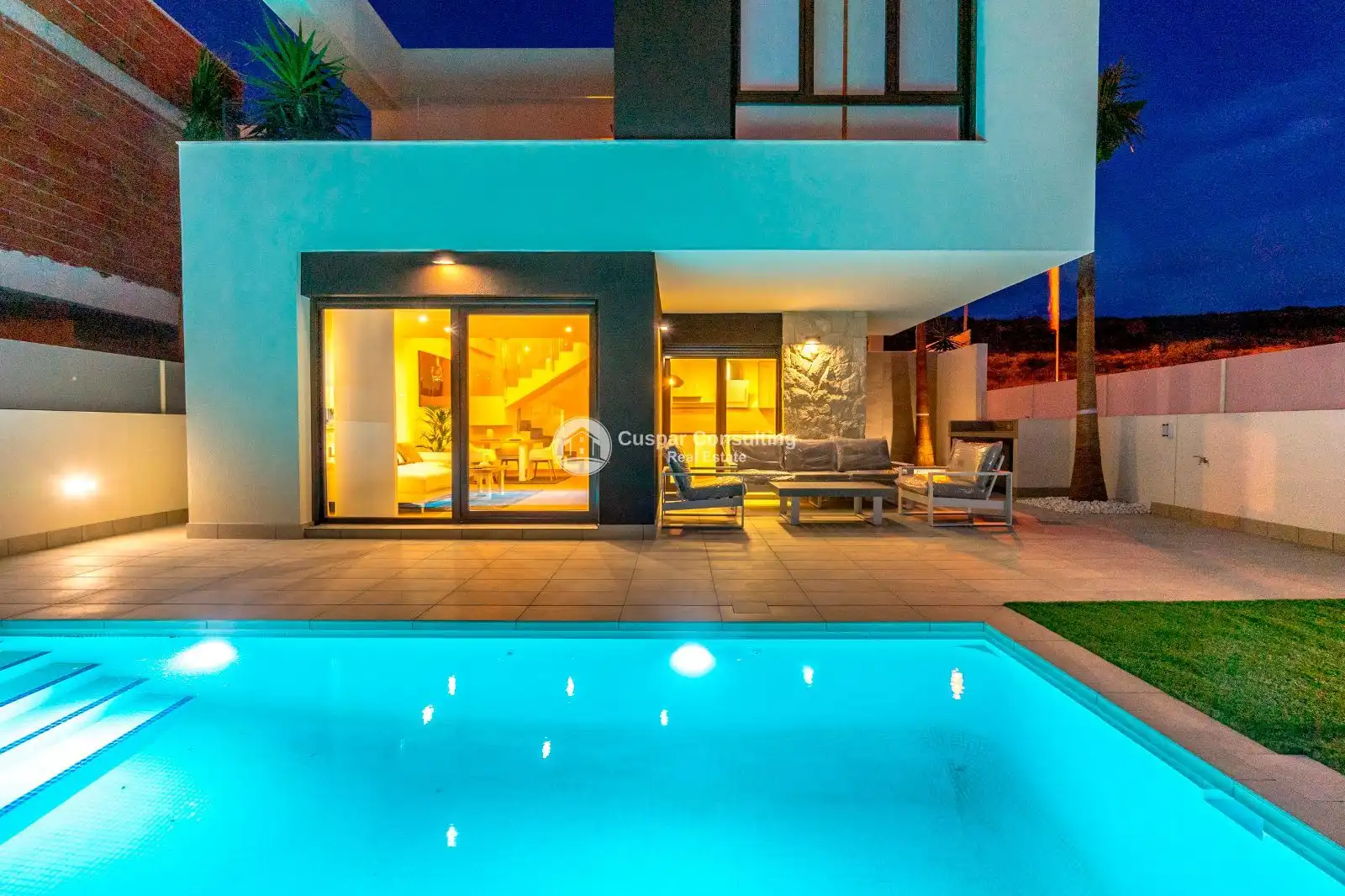 Swimming pool of Houses for sale in Rojales  with Air Conditioner, Heating and Private garden