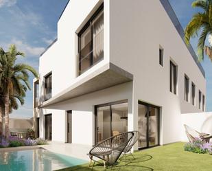 Exterior view of House or chalet for sale in San Pedro del Pinatar  with Heating, Private garden and Terrace