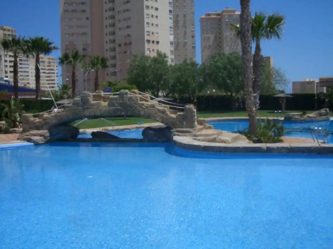 Swimming pool of Flat for rent in El Campello  with Air Conditioner, Heating and Terrace