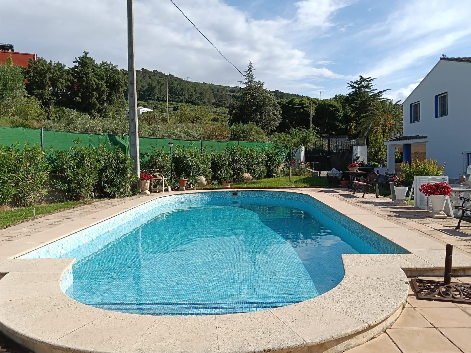 Piscina de Casa o xalet en venda en Ontinyent amb Calefacció, Jardí privat i Terrassa