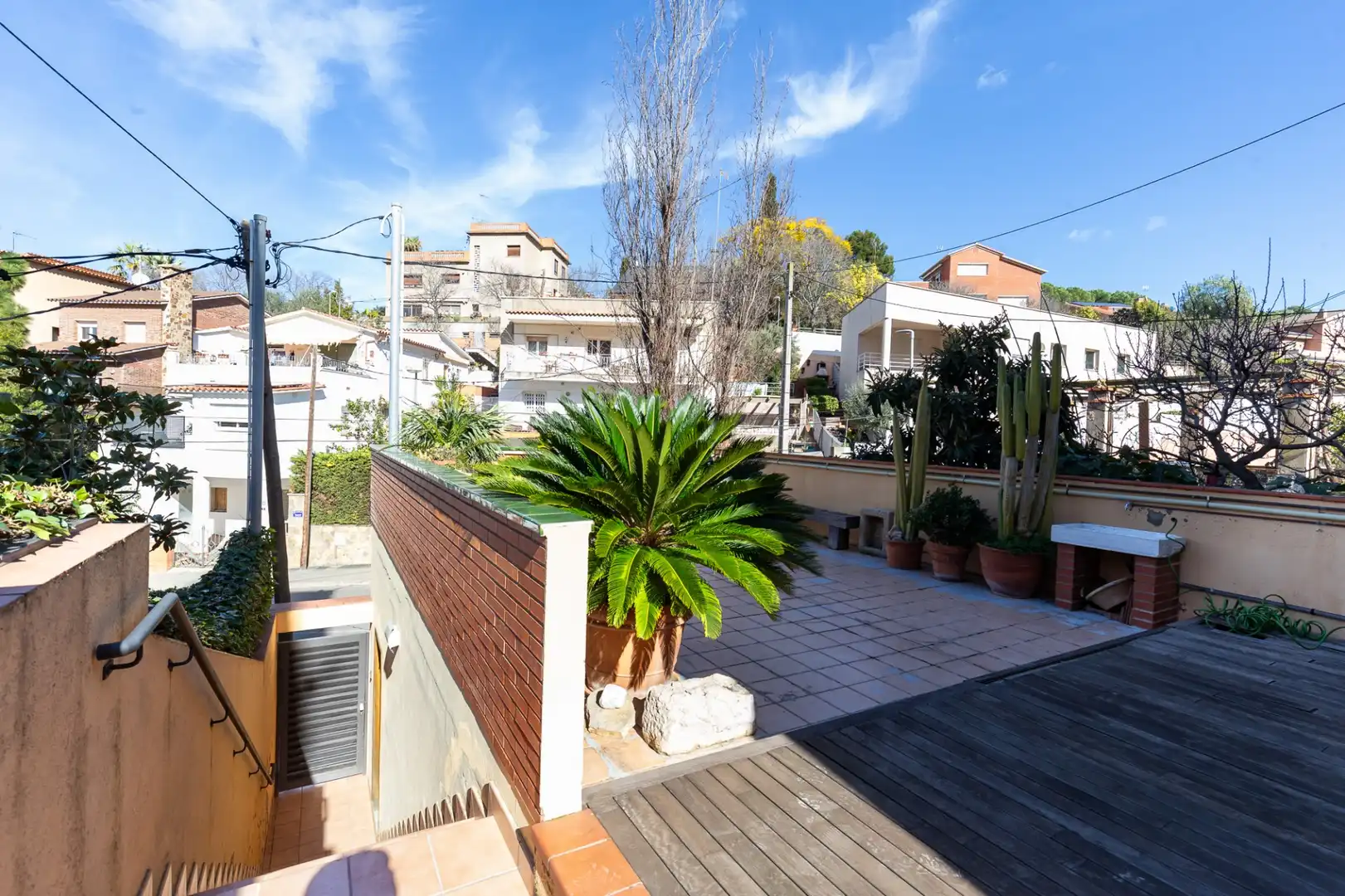 Vista exterior de Casa o chalet en venta en Sant Just Desvern con Aire acondicionado, Calefacción y Terraza