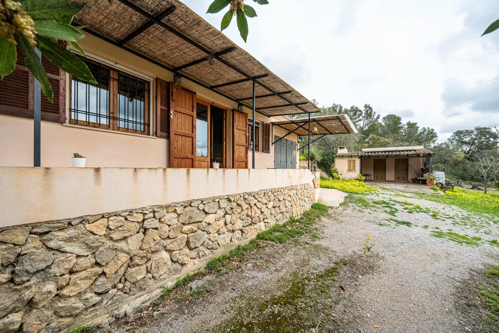 Vista exterior de Finca rústica de alquiler en Llucmajor