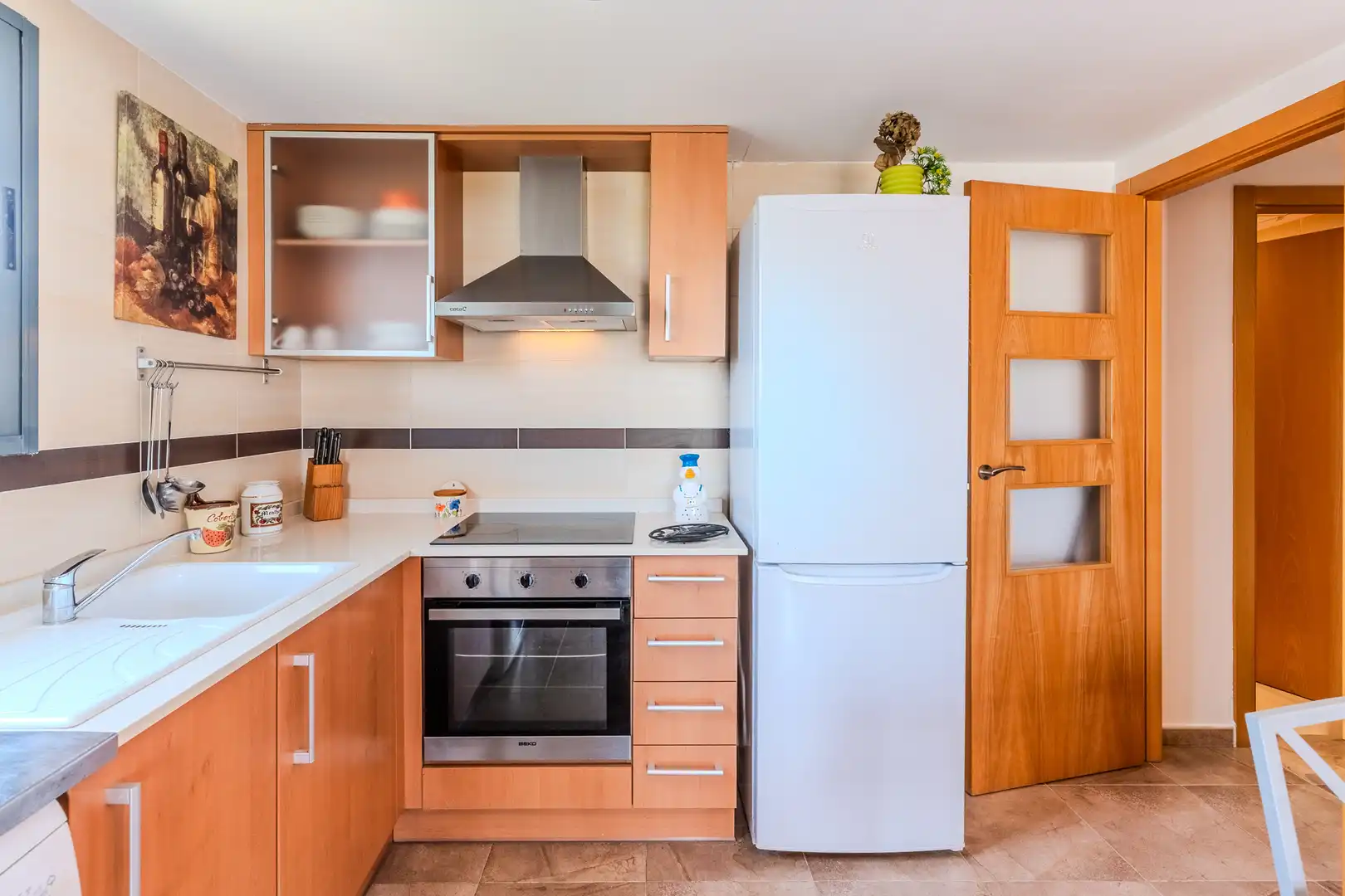 Kitchen of Duplexes for sale in San Jorge / Sant Jordi  with Air Conditioner, Heating and Terrace