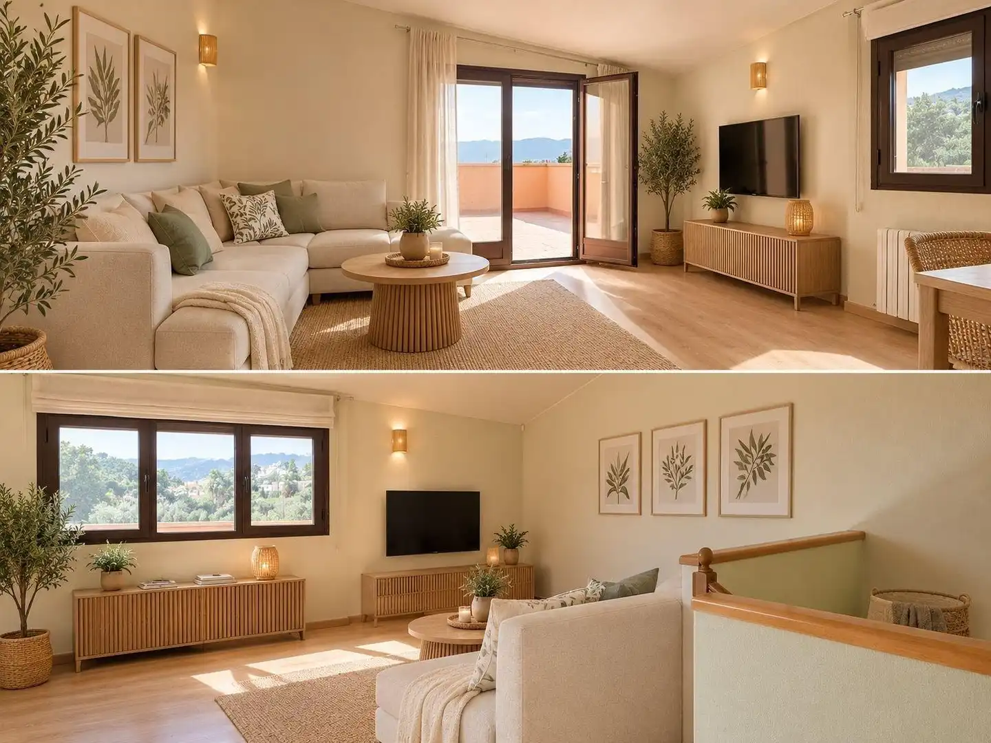 Sala de estar de Casa adosada en venta en Ibi con Terraza, Trastero y Balcón