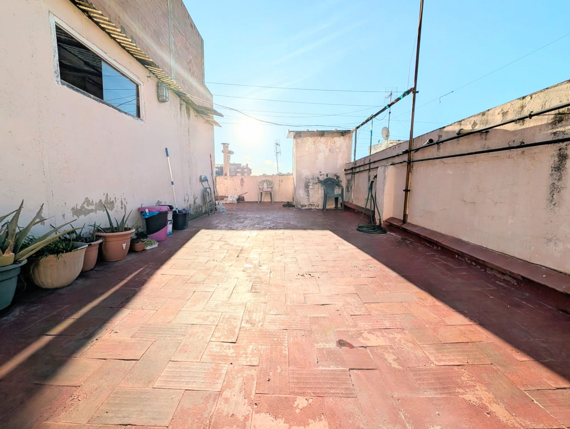 Terrace of Flat for sale in Badalona  with Air Conditioner and Terrace