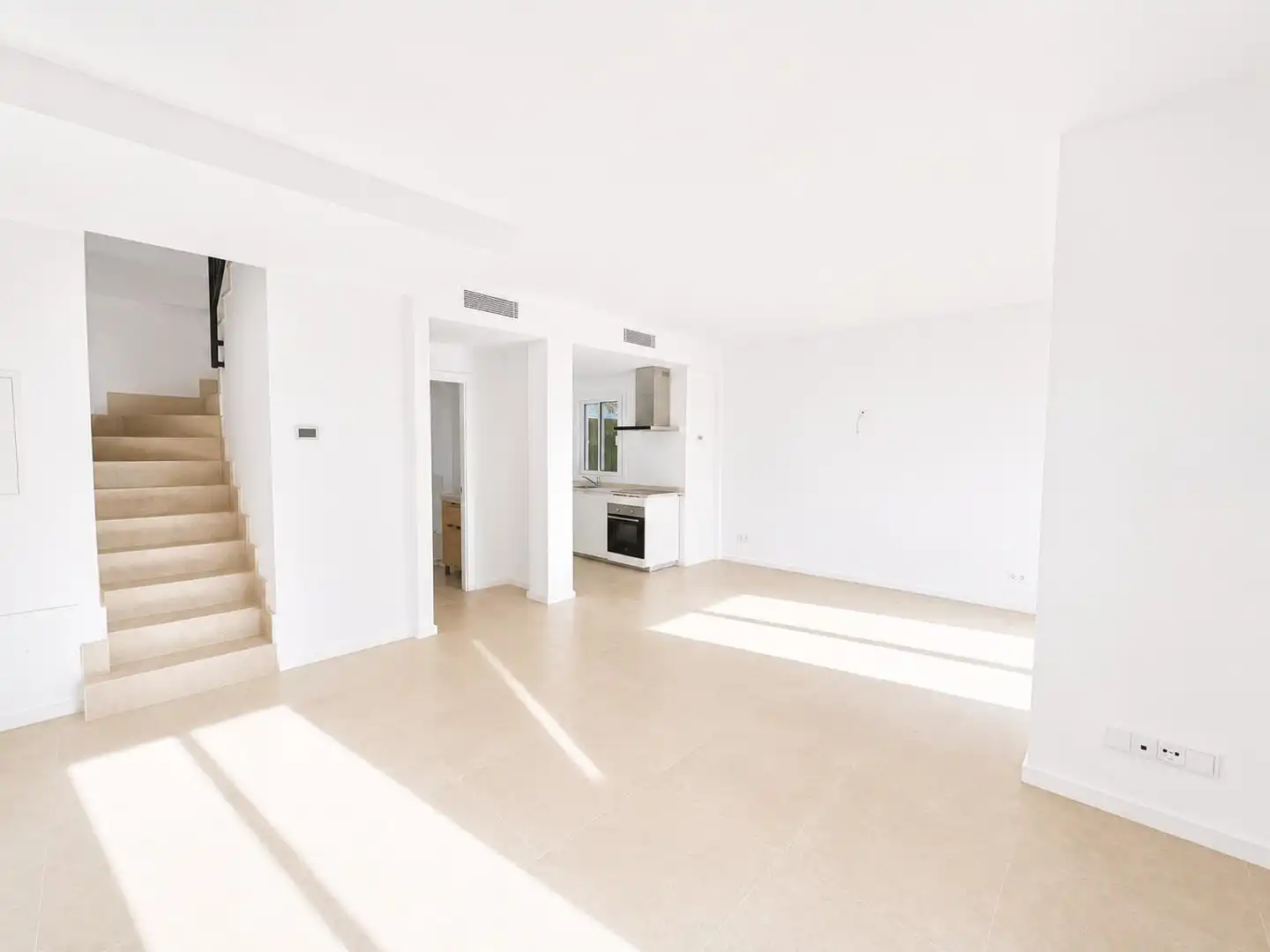Sala de estar de Casa o chalet en venta en Campos con Aire acondicionado, Calefacción y Jardín privado