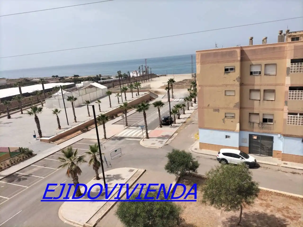 Vista exterior de Piso en venta en Balanegra con Terraza