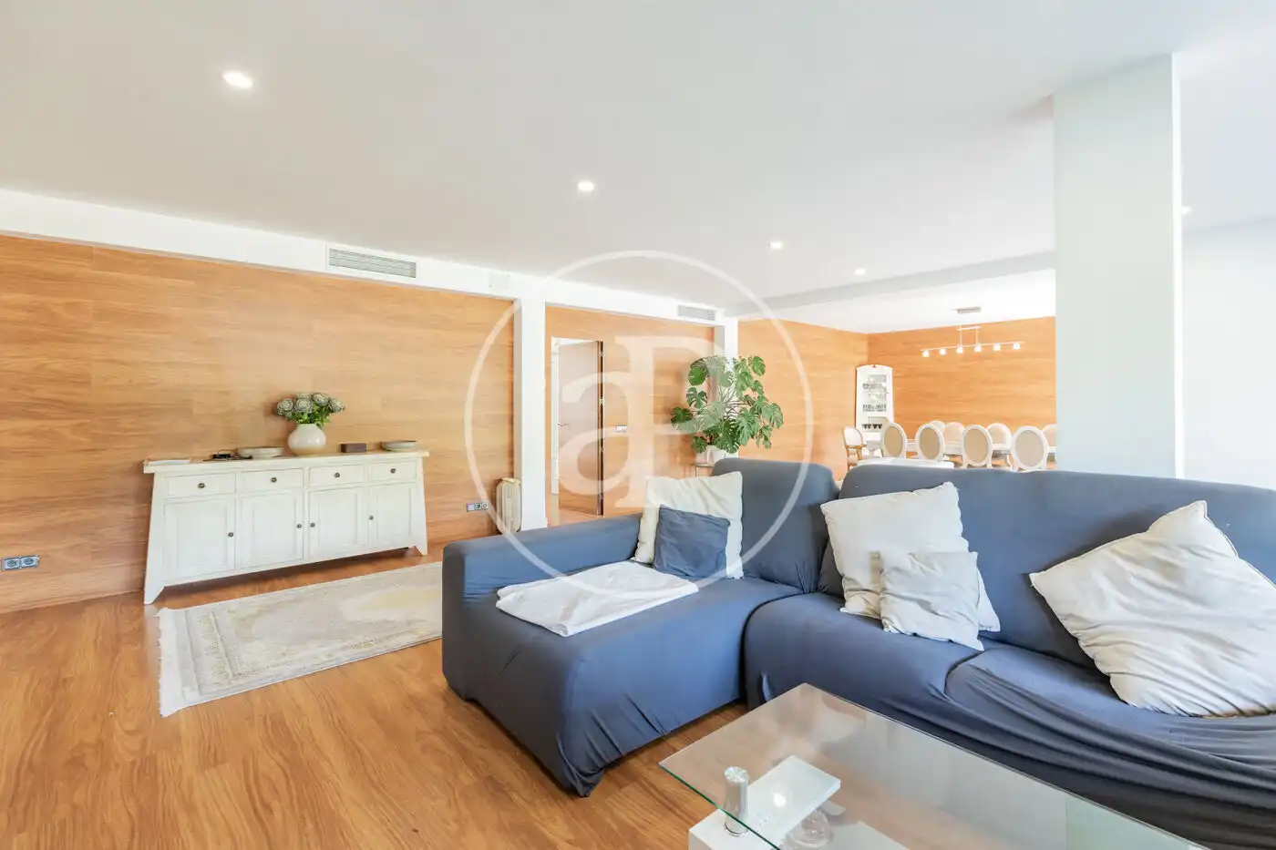 Sala de estar de Casa o chalet en venta en Fuente del Fresno con Aire acondicionado, Calefacción y Jardín privado