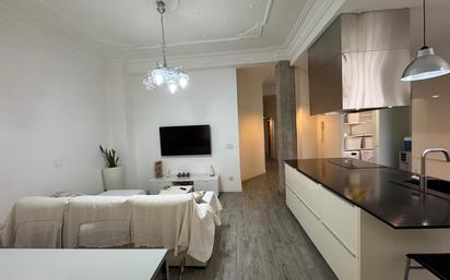 Living room of Flat for sale in  Valencia Capital