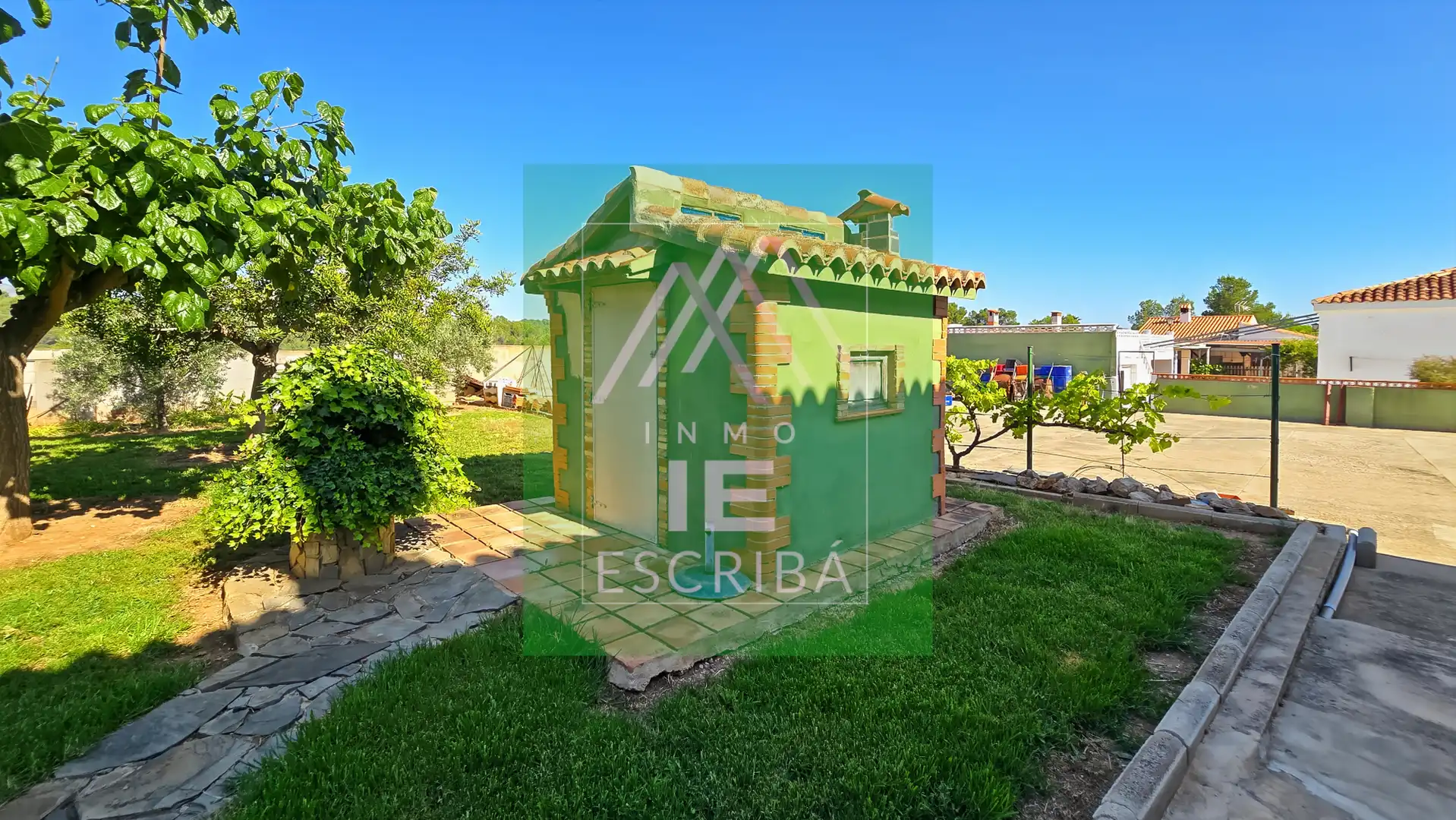 Jardín de Casa o chalet en venta en Catadau con Aire acondicionado, Calefacción y Jardín privado
