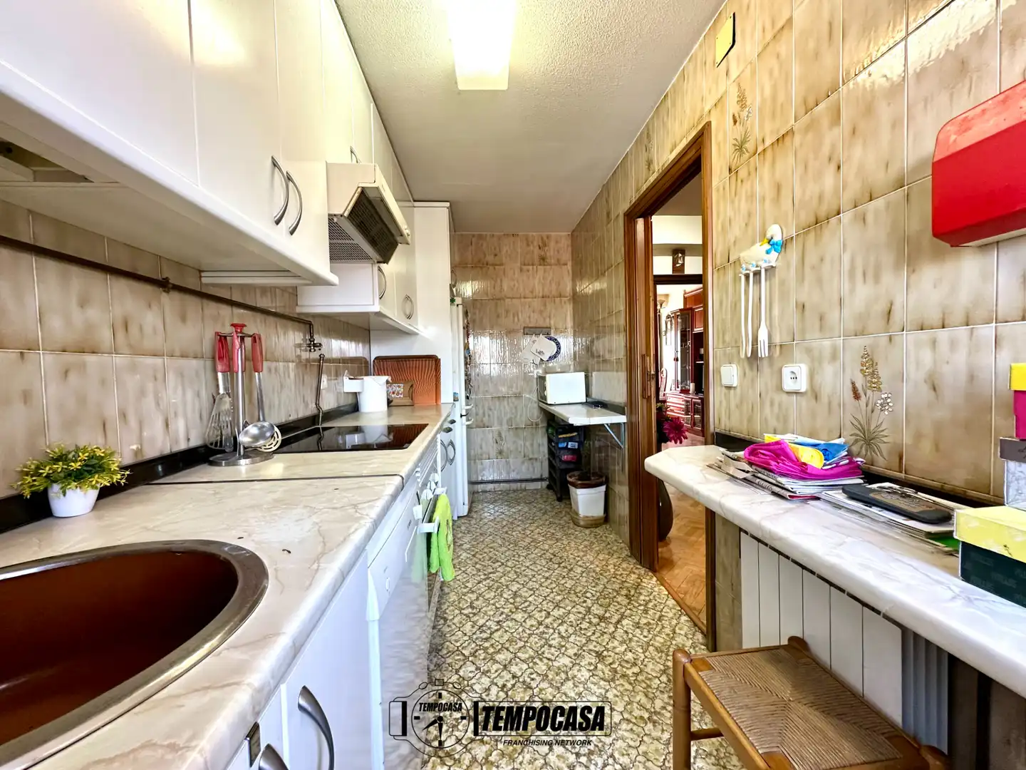 Kitchen of Flat for sale in Madrid  with Air Conditioner, Heating and Furnished