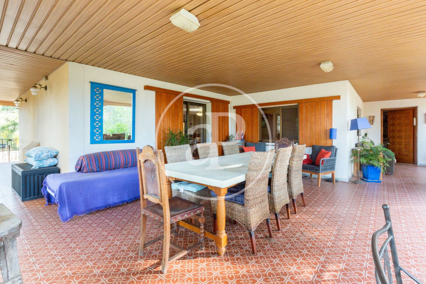 Terraza de Casa o chalet en venta en Serra con Aire acondicionado, Calefacción y Jardín privado