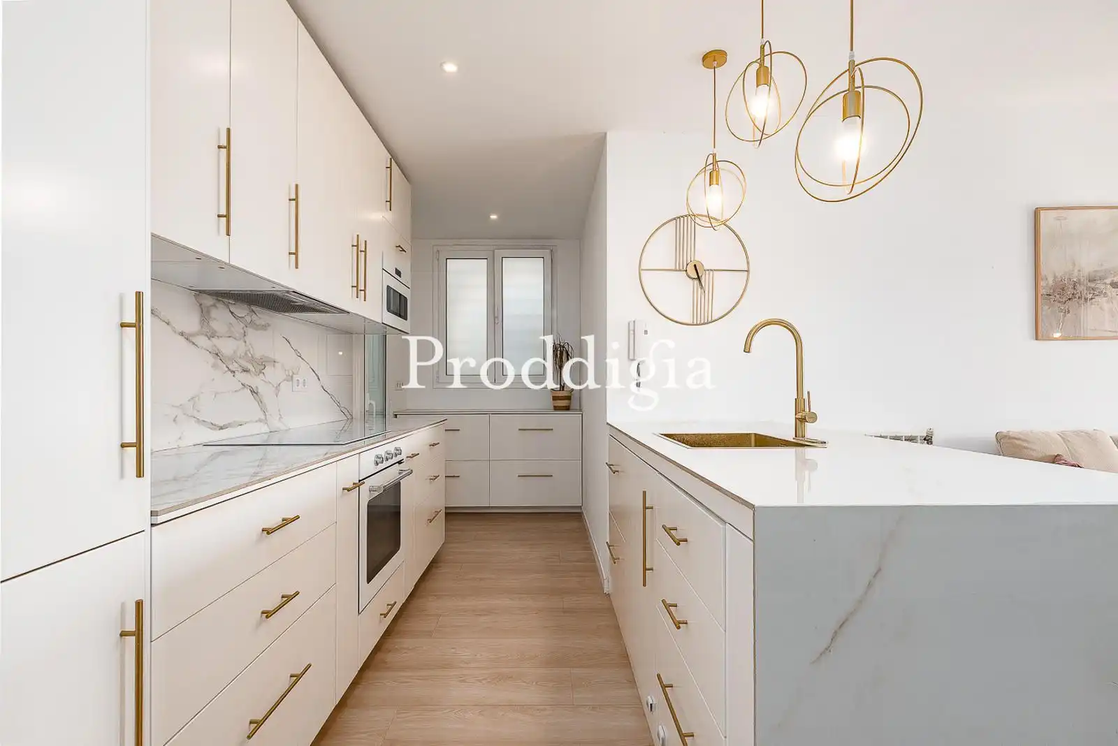 Kitchen of Attic for sale in Barcelona  with Air Conditioner, Heating and Terrace