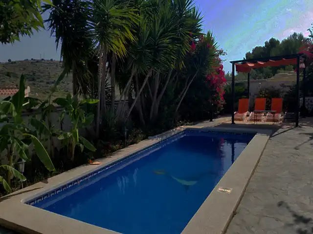 Piscina de Casa o xalet en venda en Peñíscola / Peníscola amb Aire condicionat, Calefacció i Jardí privat