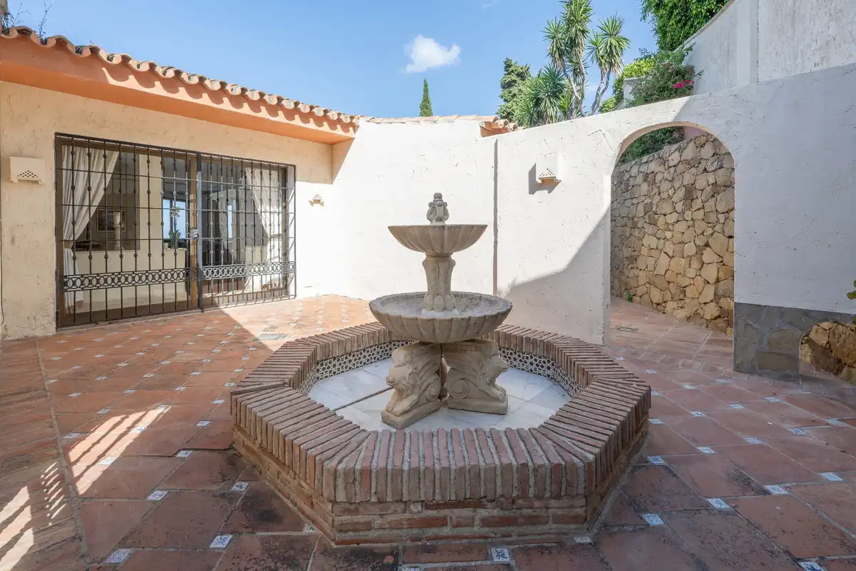 Terraza de Casa o chalet en venta en Marbella con Piscina