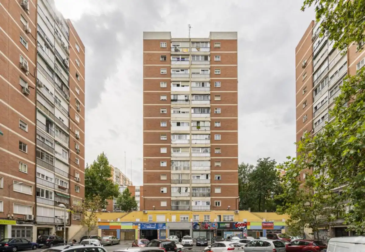 Vista exterior de Apartament de lloguer en Madrid amb Calefacció, Moblat i Forn