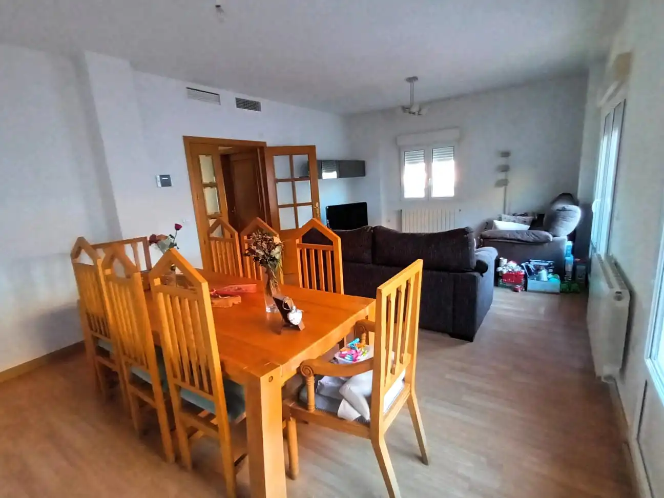 Dining room of Detached homes for sale in Mérida  with Air Conditioner, Heating and Parquet flooring