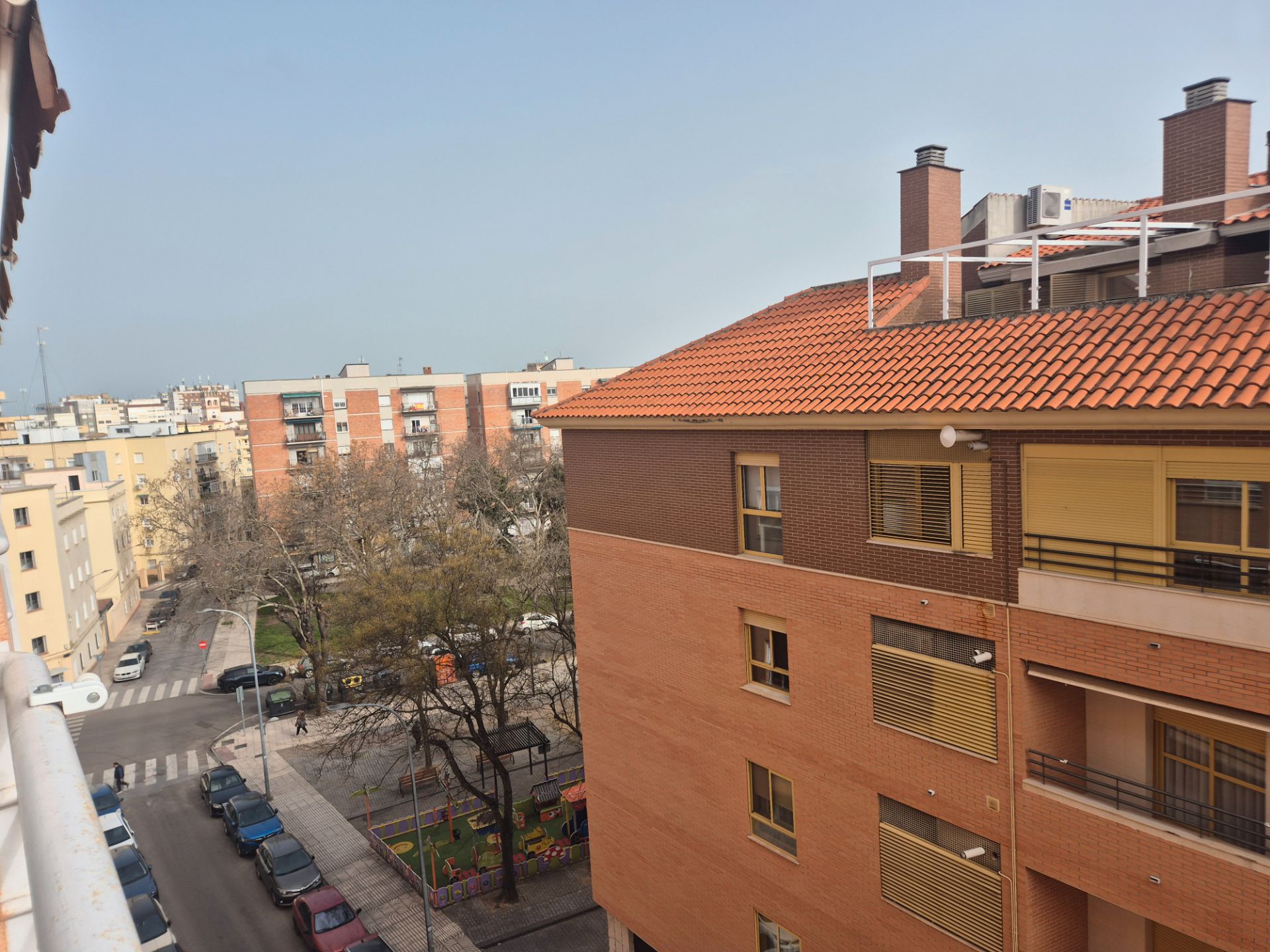 Vista exterior de Piso de alquiler en Badajoz Capital con Aire acondicionado, Calefacción y Jardín privado