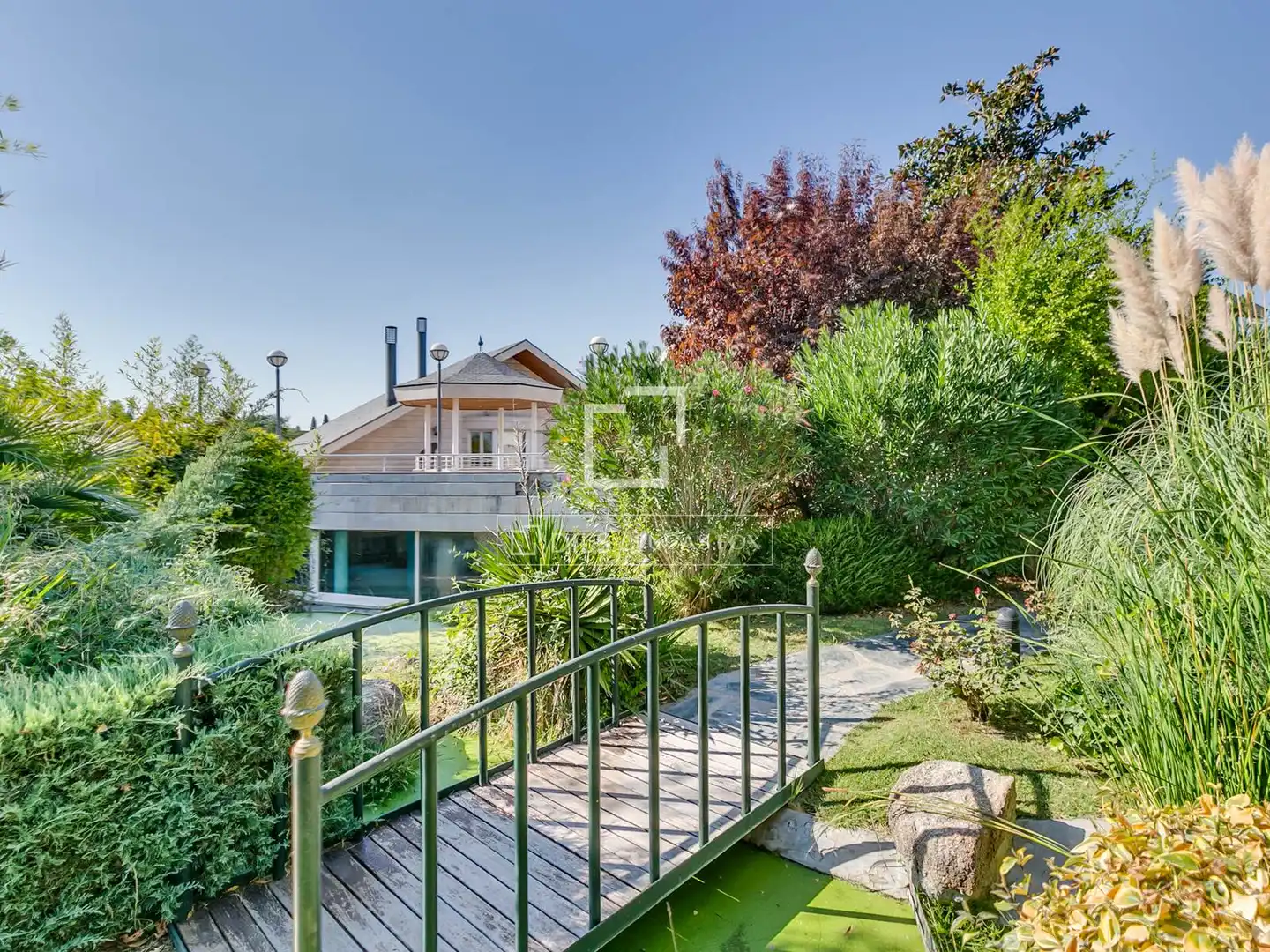 Jardín de Casa o chalet en venta en Algete con Aire acondicionado, Calefacción y Jardín privado