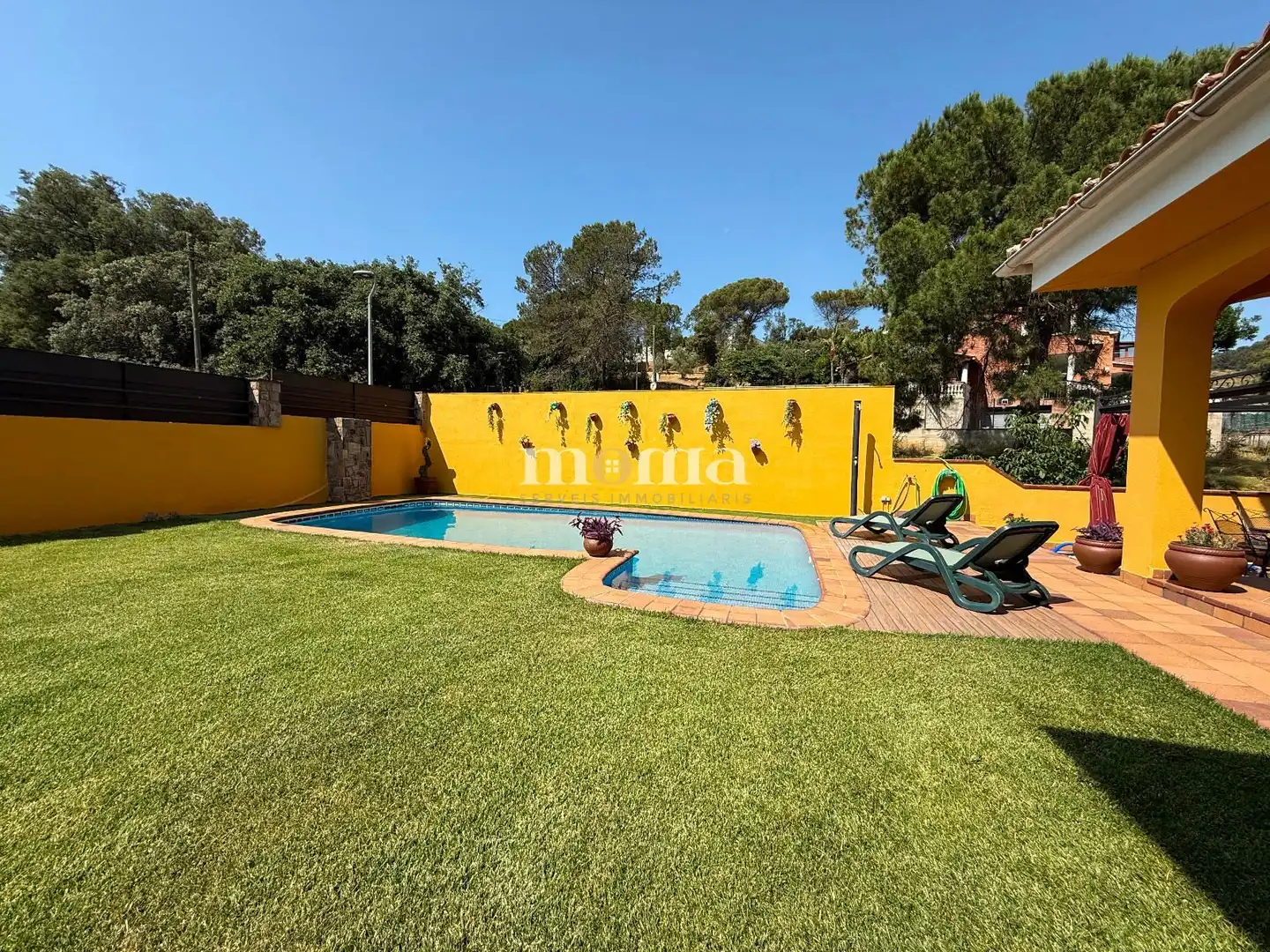 Jardí de Casa o xalet en venda en Montornès del Vallès amb Aire condicionat, Calefacció i Jardí privat