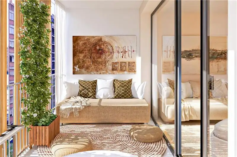 Sala d'estar de Pis en venda en  Palma de Mallorca amb Aire condicionat i Terrassa