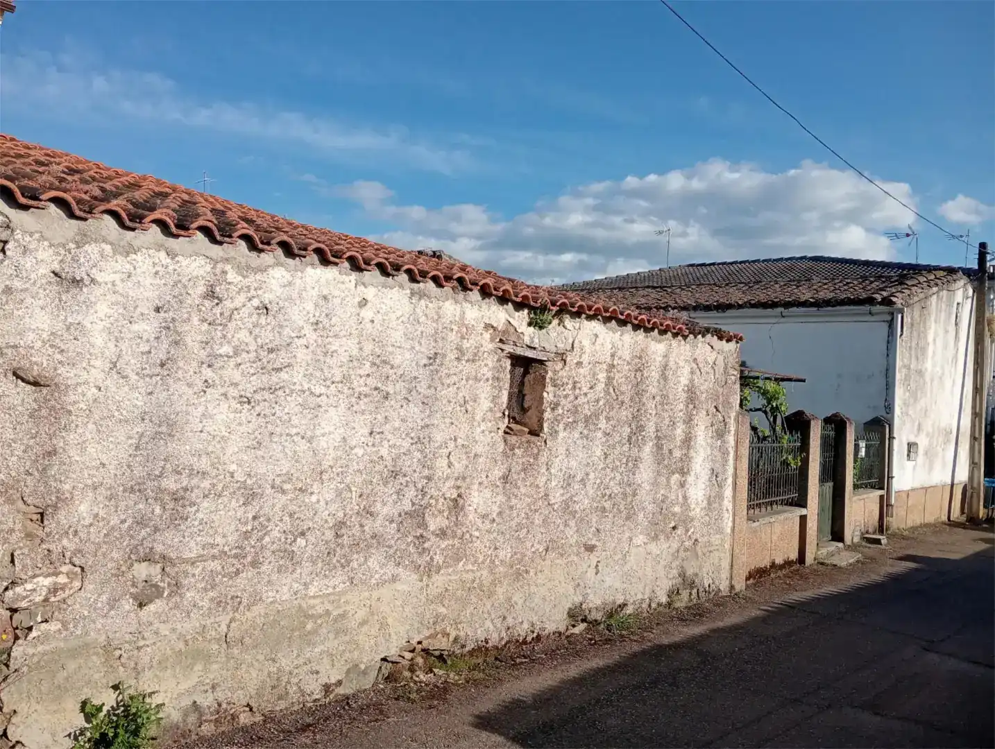 Vista exterior de Planta baja en venta en Saelices el Chico